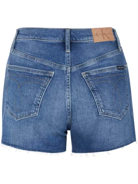 Pantaloni Calvin Klein Jeans albastru