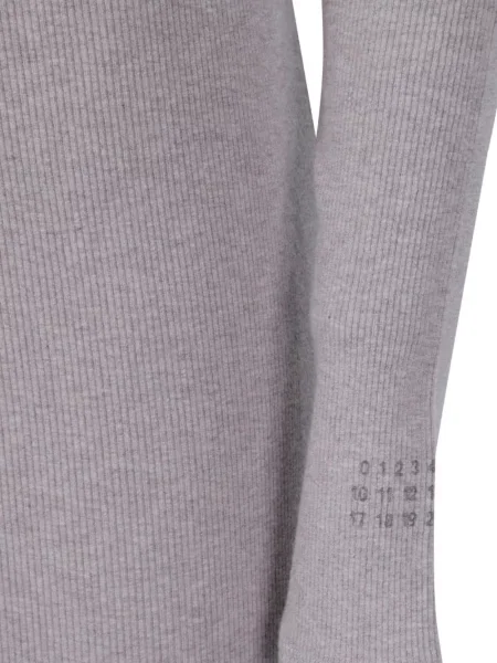 Μίντι φόρεμα Mm6 Maison Margiela γκρι