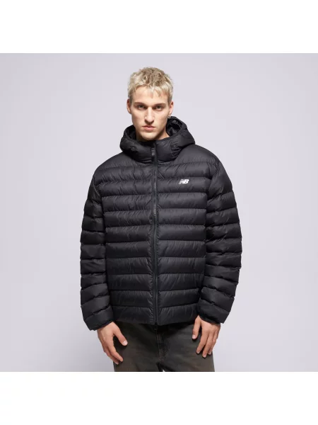 New Balance Kurtka Hooded Puffer Jacket czarna