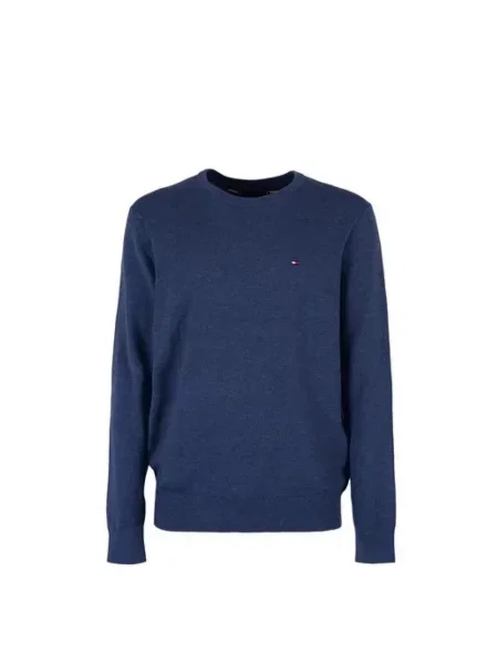 Tommy Hilfiger Sweter blau niebieski