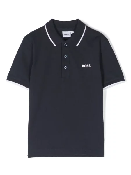Koszulka polo dziecięca Bosswear niebieska