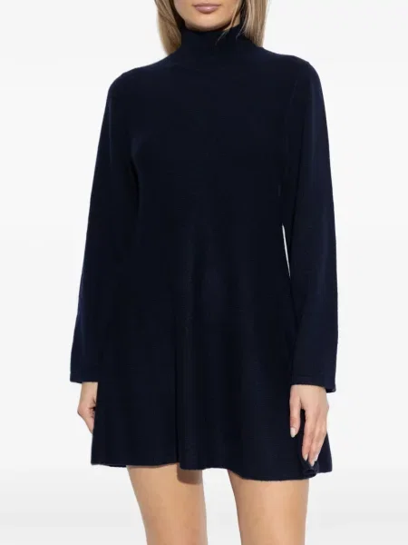 Rochie maxi Lisa Yang lungă de costum albastru