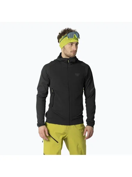 Худі DYNAFIT Blacklight Thermal Hooded black out чорне