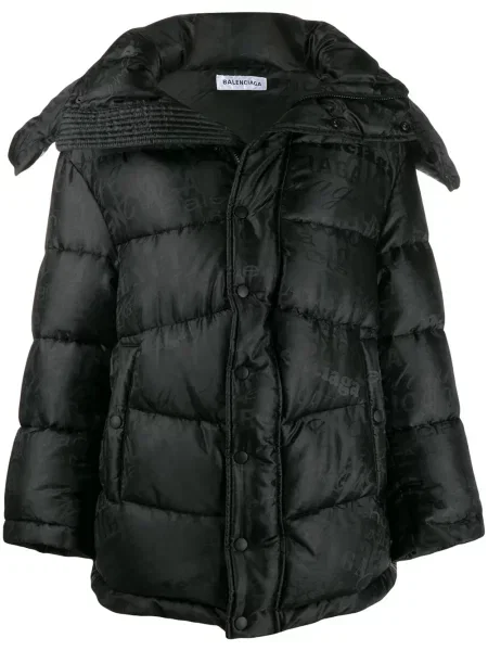 Geacă cu puf Balenciaga negru