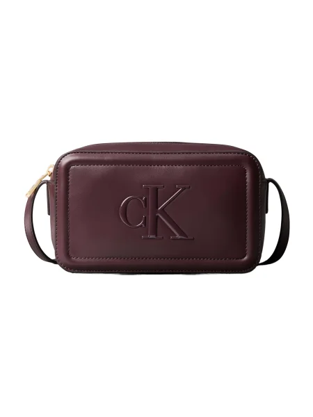 Geantă Calvin Klein Bold Ck Camera Bag Vișiniu violet