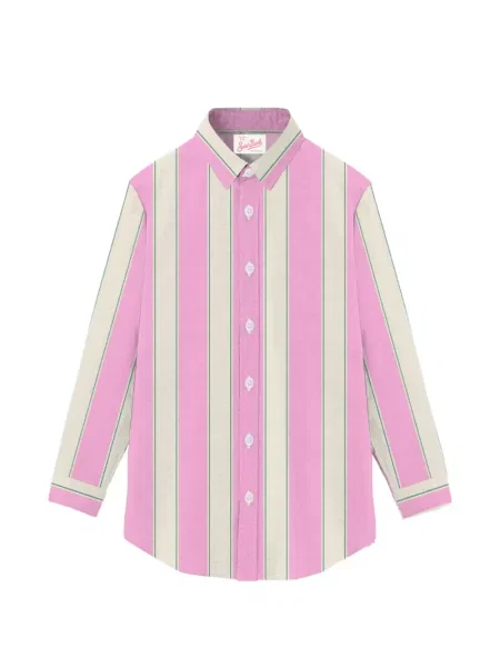 Koszula Mc2 Saint Barth w paski różowa