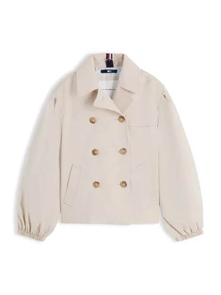 Tommy Hilfiger geacă de tranziție pentru copii cu bej