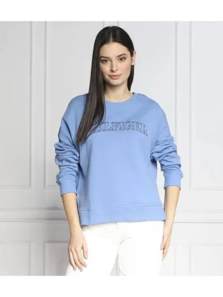 Tommy Hilfiger Hanorac TONAL | Relaxed fit albastru