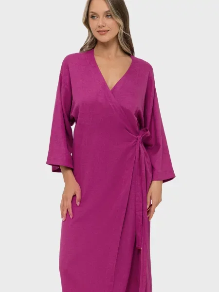 Лляна сукня Marc&andre рожева