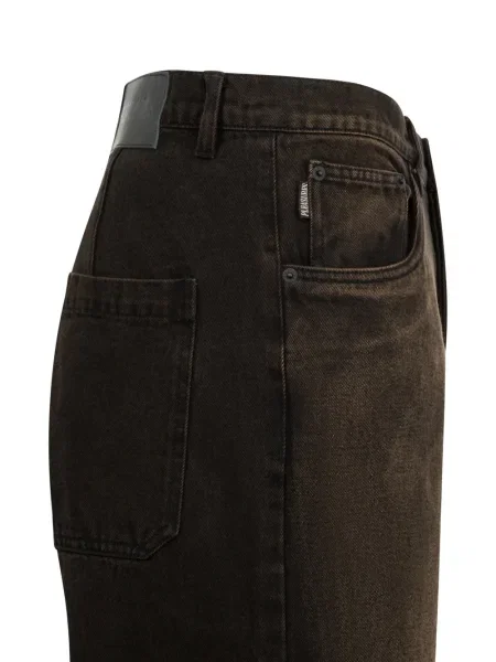 Baggy džíny Pleasures hnědé