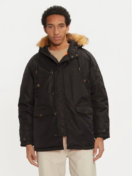 Guess Парка черен