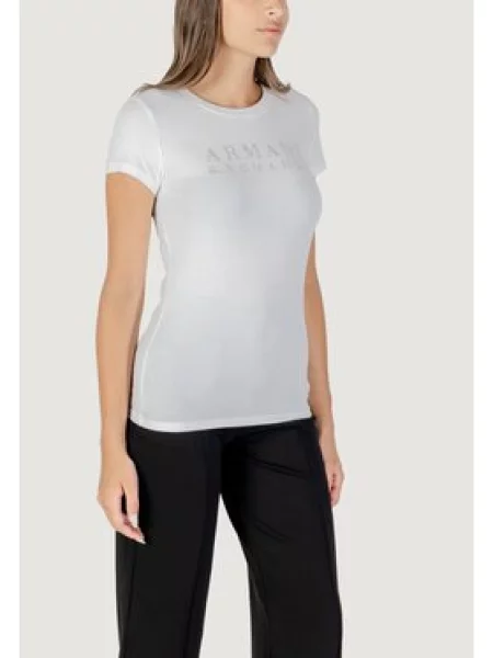 Armani Exchange Majica Casual Fit bela