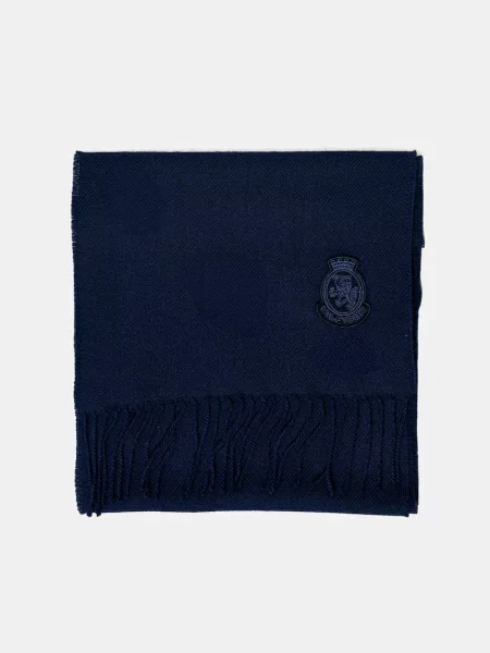 Fular Tommy Hilfiger de lână albastru