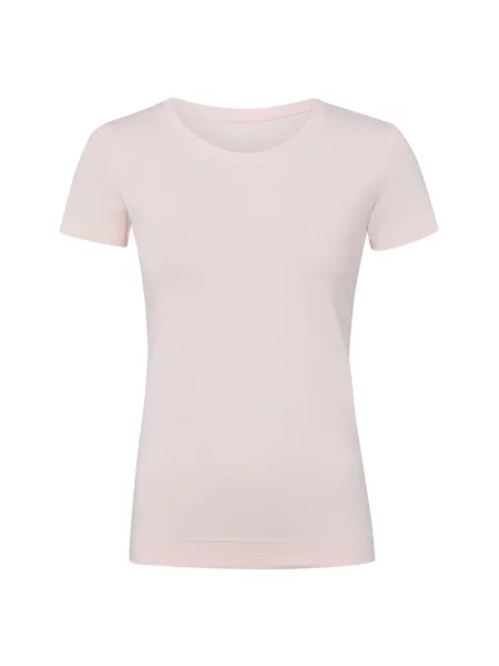 Marie Lund T-shirt Kobiety Dżersej jednolity S różowy