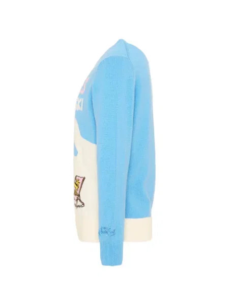 Sweter dziecięcy Mc2 Saint Barth niebieski