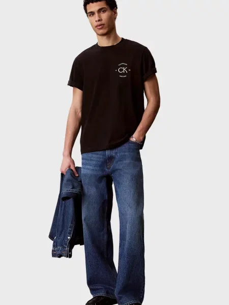Футболка Calvin Klein Jeans чорна