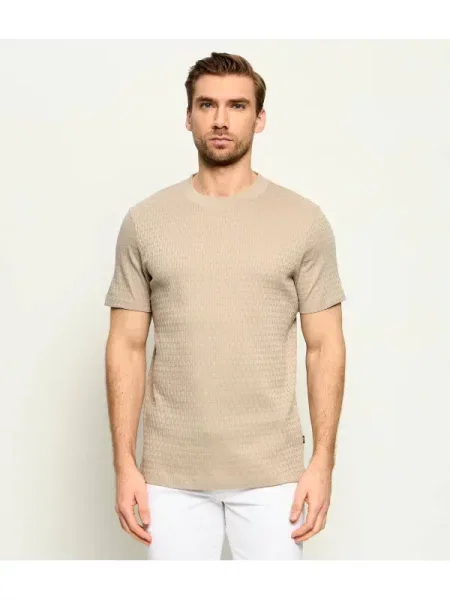 Joop! Póló Raulos | mercerised bézs