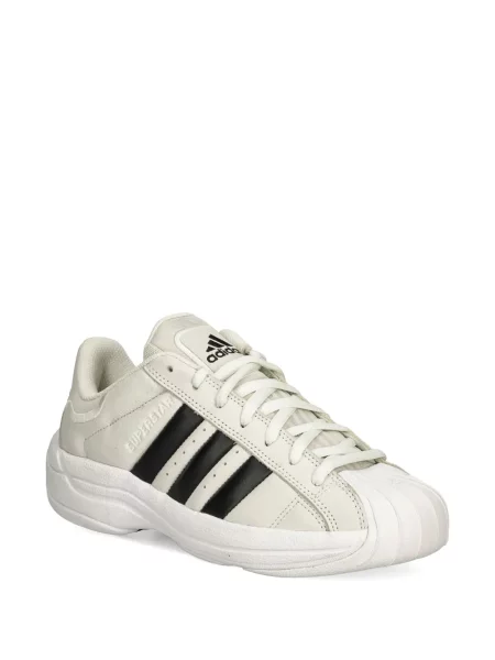 Dryžuotos bėgimas kelnės Adidas su autografu juoda
