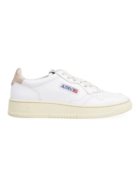 AUTRY sneakersy skórzane Medalist Low białe