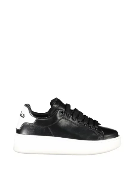 Sneakerși Gaelle cu platformă negru