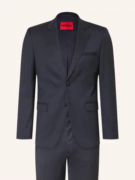 Hugo Oblek Arti-Hesten Extra Slim Fit tmavě modrá