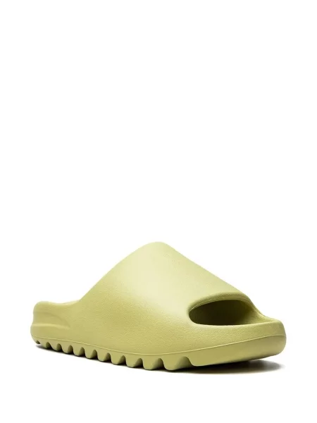 Klapki Adidas Yeezy zielone