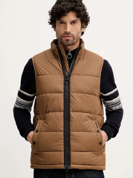 Barbour vestă de iarnă maro