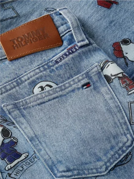 Jeansy dziecięce Tommy Hilfiger niebieskie
