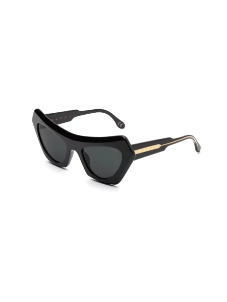 Marni okulary przeciwsłoneczne Devil's Pool Black czarny