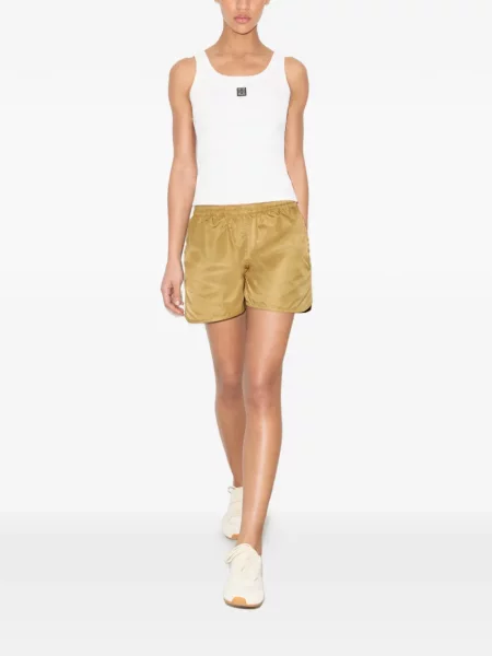 Pantaloni scurți Tory Burch verde