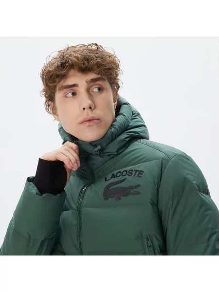 Куртка Lacoste зеленая