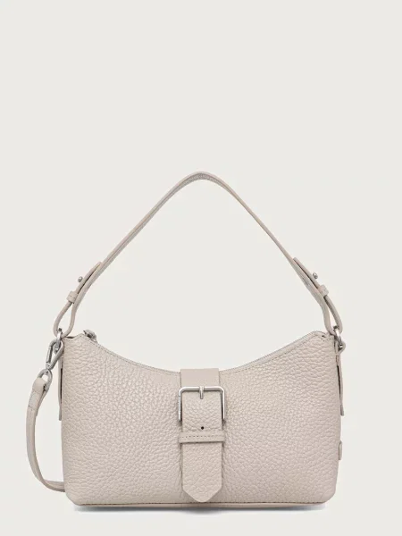 Marc O'Polo geantă crossbody pentru femei din piele bej