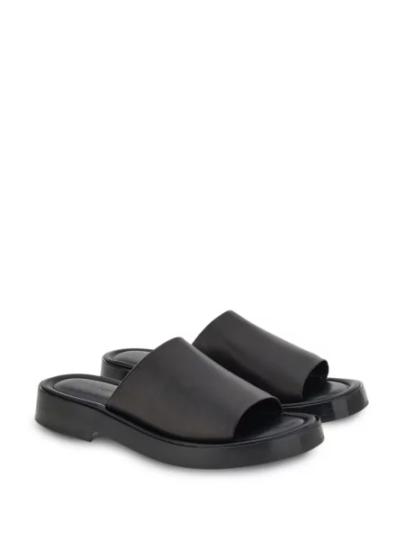 Papuci Ferragamo din piele negru