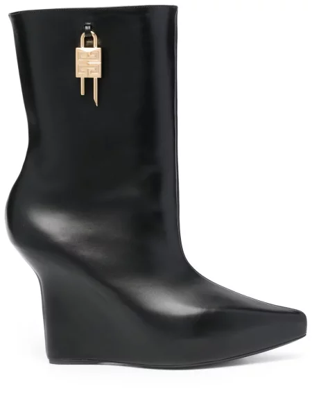 Botine Givenchy cu pană negru