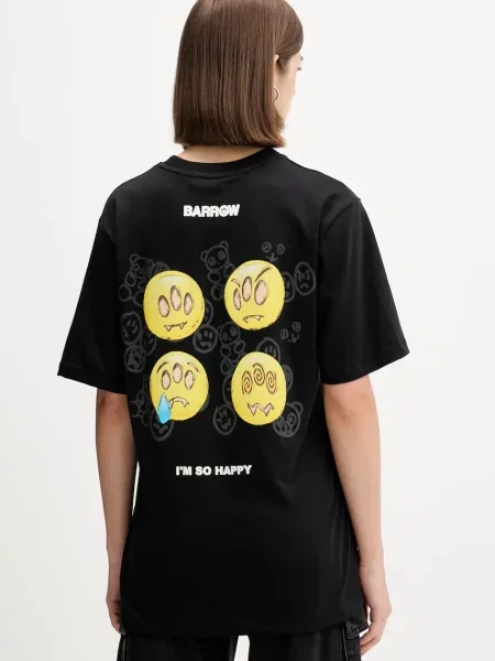 Футболка Barrow візерунок чорний