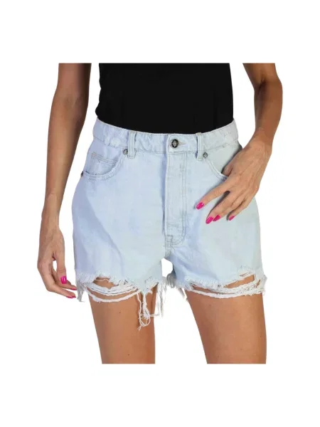 Szorty jeansowe Richmond czarne