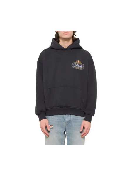 Bluza z kapturem Rhude czarna