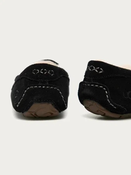 UGG Papuci din piele Ansley negru