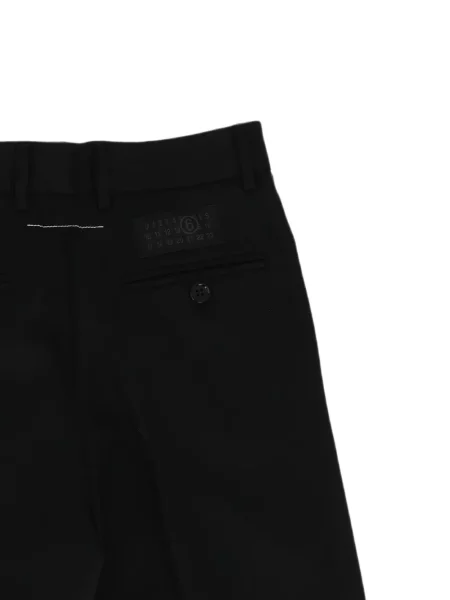Spodnie dziecięce Mm6 Maison Margiela czarne