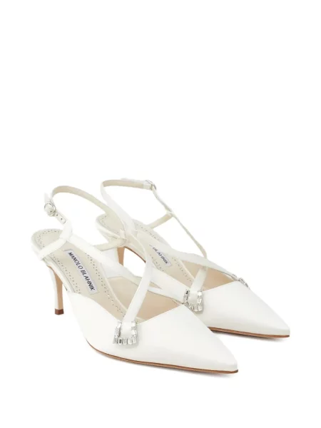 Pantofi cu toc Manolo Blahnik cu bretele