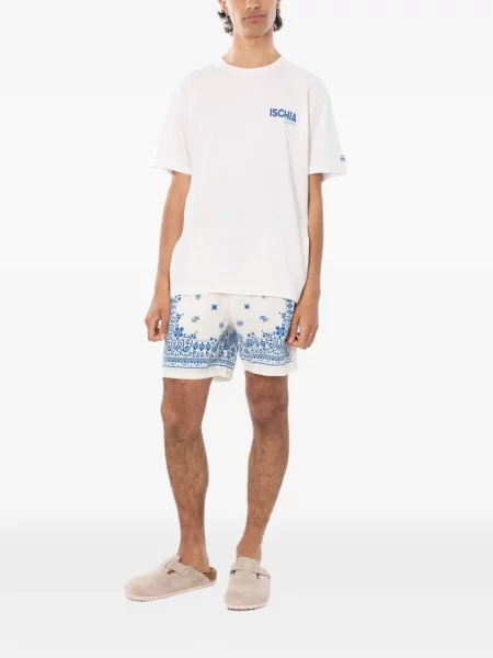 Tricou Mc2 Saint Barth cu imagine alb