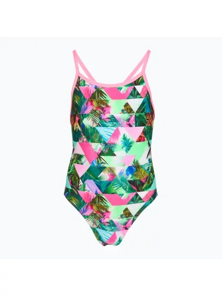 Gyermek egy részes úszódressz Funkita Single Strap One Piece sub lime Single Strap One Piece