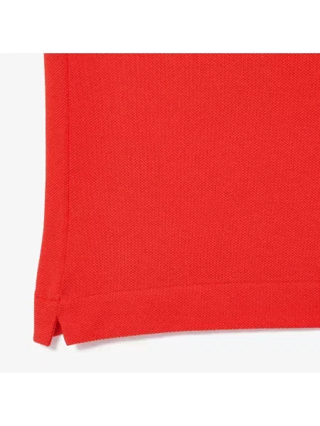 Поло Lacoste красное