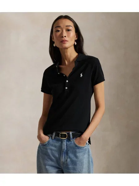 Tricou polo Polo Ralph Lauren negru