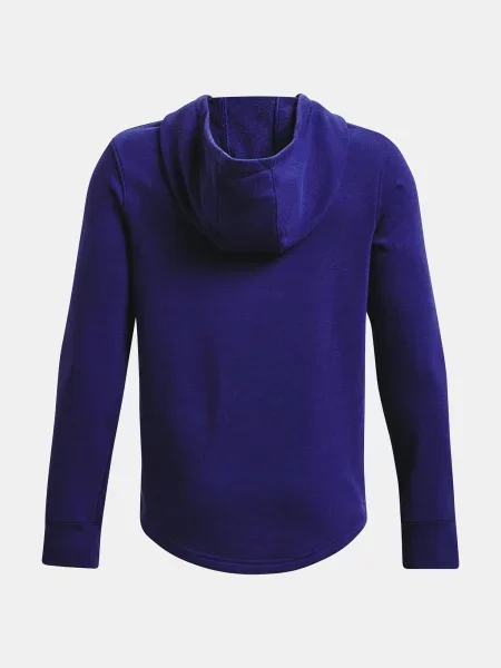 Суичър с качулка Under Armour синьо