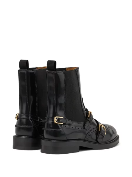 Botine Sandro cu cataramă negru