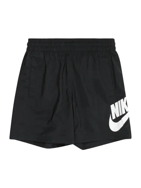 Nike Sportswear Hlače CLUB crna bijela