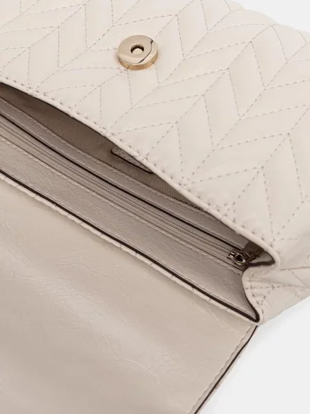 Кожаная сумка-багет Guess