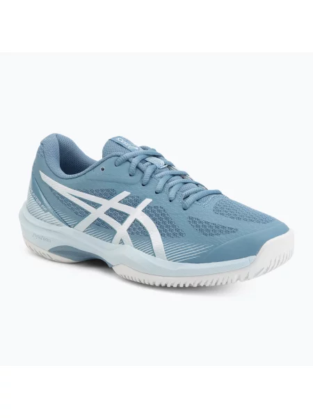 Încălțăminte de volei pentru bărbați ASICS Court Hunter FF saba blue/white alb