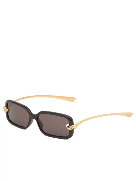Okulary przeciwsłoneczne Bottega Veneta Eyewear czarne